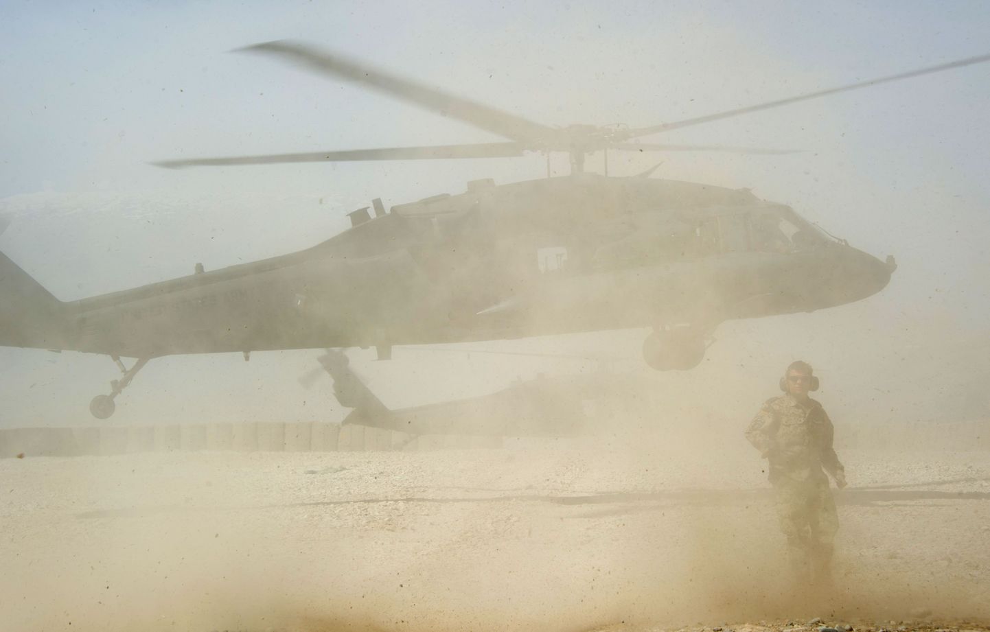Ühendriikide Black Hawk-tüüpi helikopter Afganistanis.