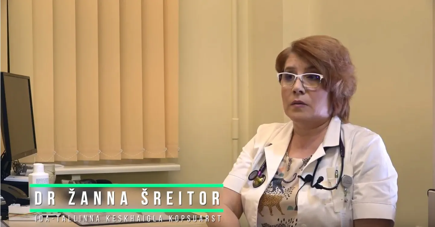Dr Žanna Šreitor, Ida-Tallinna keskhaigla kopsuarst