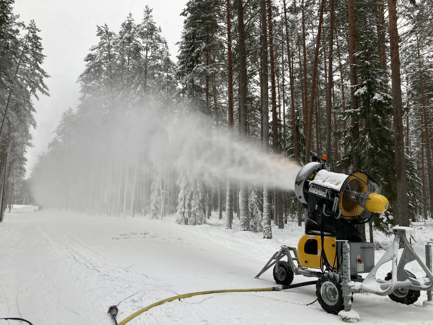 Lumekahur Kubijas lund tootmas.