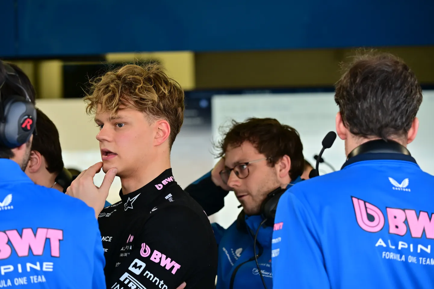 Paul Aron märtsi alguses toimunud Pirelli 2026. aasta rehvide testimisel.