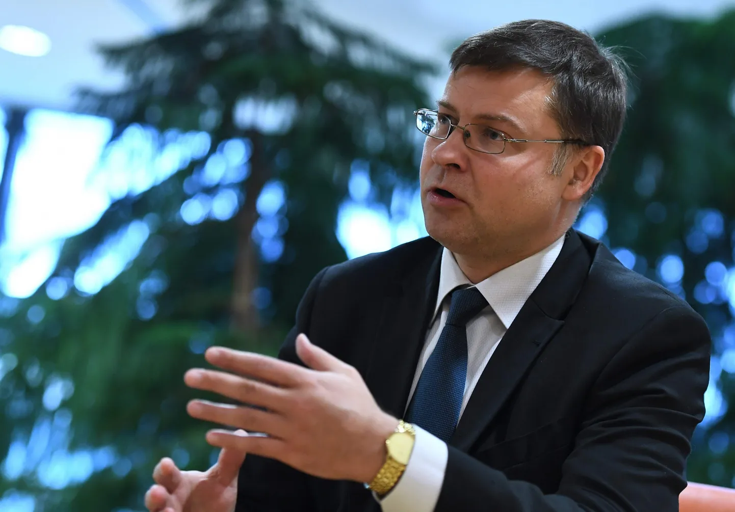 Euroopa Komisjoni asepresident Valdis Dombrovskis.