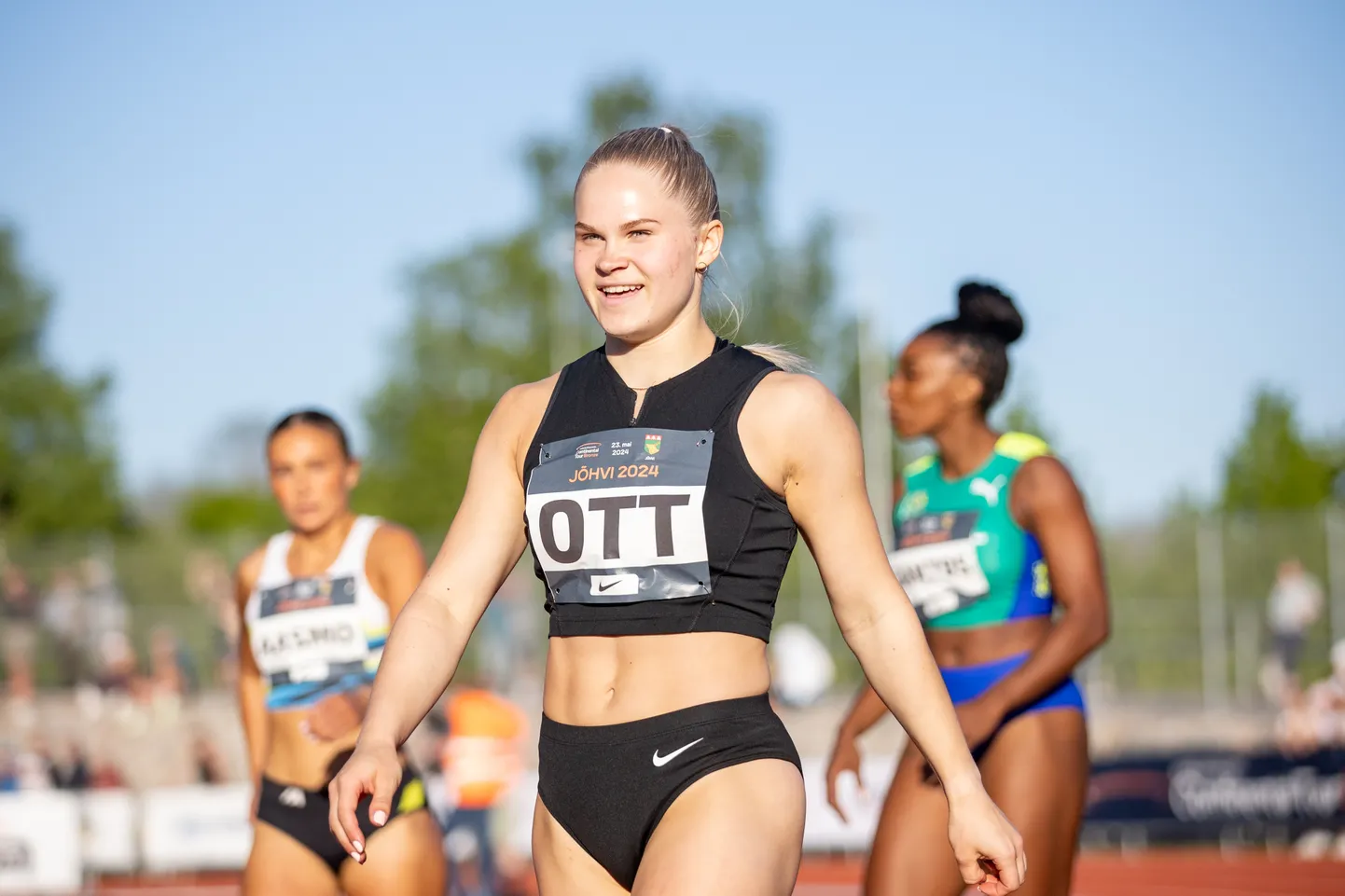 Noor sprinter Miia Ott (pildil) jooksis suvel Eesti läbi aegade kolmanda aja.