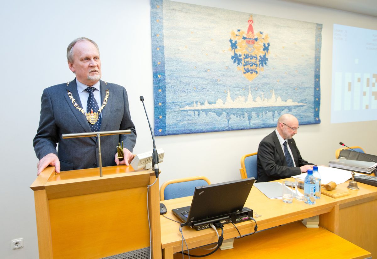 Tallinna linnavolikogu valis uueks volikogu esimeheks Kalev Kallo.