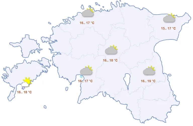 Ilm pühapäeval