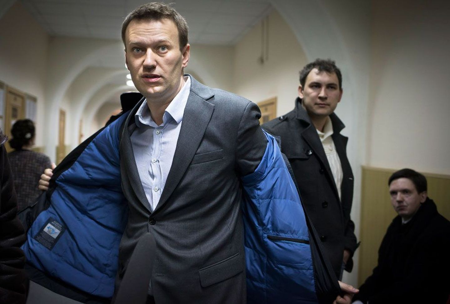 Korruptsiooni paljastanud blogiga tuntuks saanud Navalnõi eelmisel kuul Moskva kohtus.