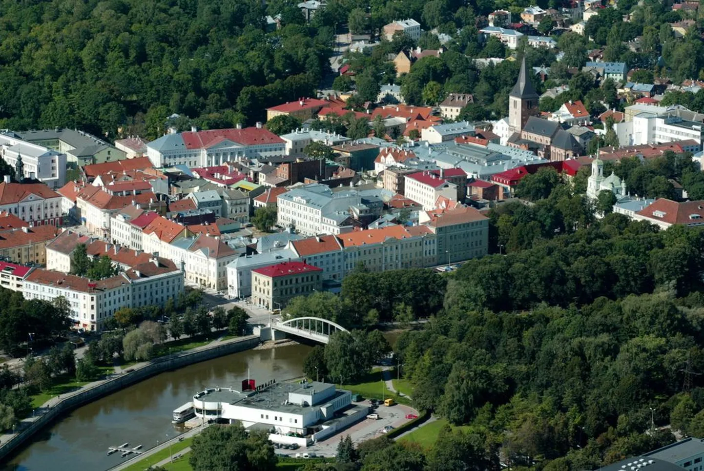 Vaade Tartu linnale