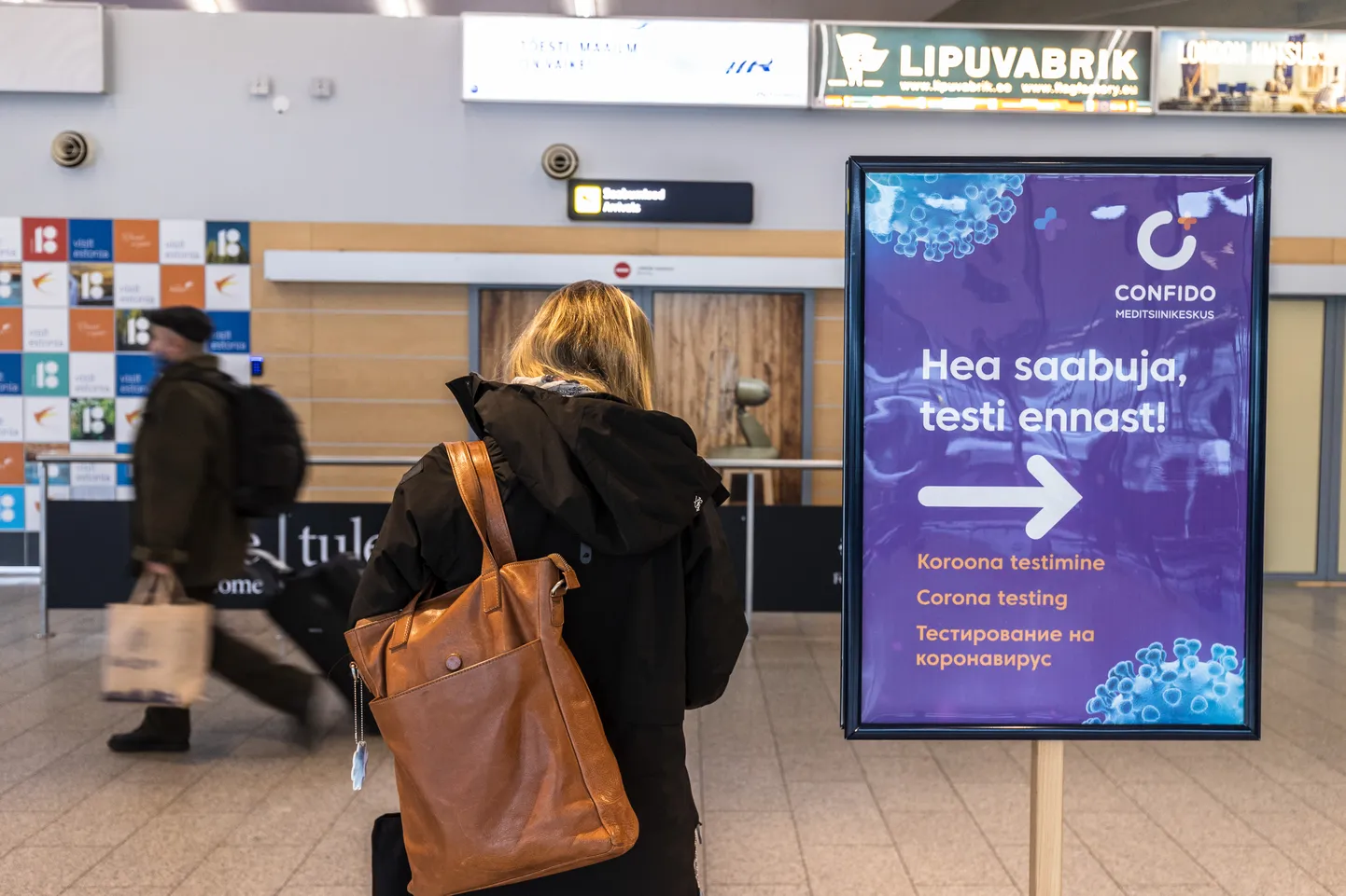 26.01.2021. Tallinn. 
Tallinna Lennujaam.

Tallinn Airport.
Foto Konstantin Sednev, Postimees