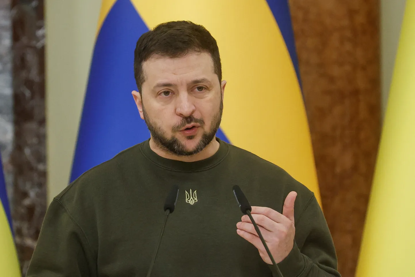 Ukrainas prezidents Volodimirs Zelenskis