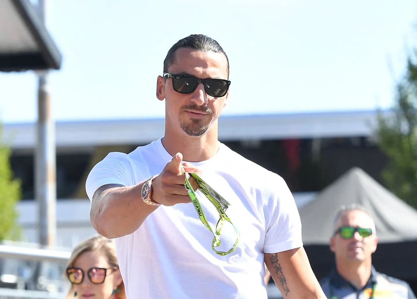 Zlatan Ibrahimovic.