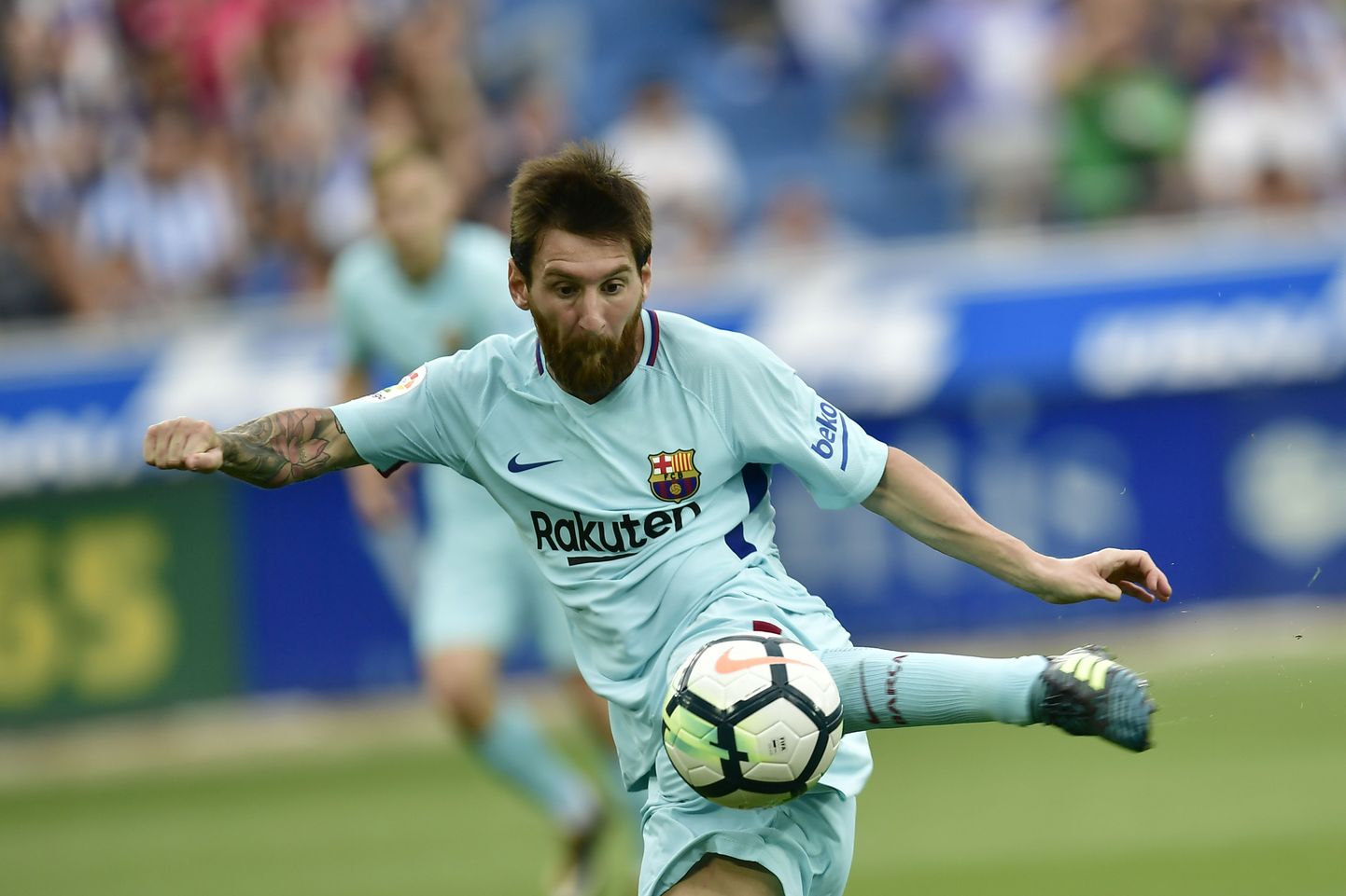 FC Barcelona kapten Lionel Messi.