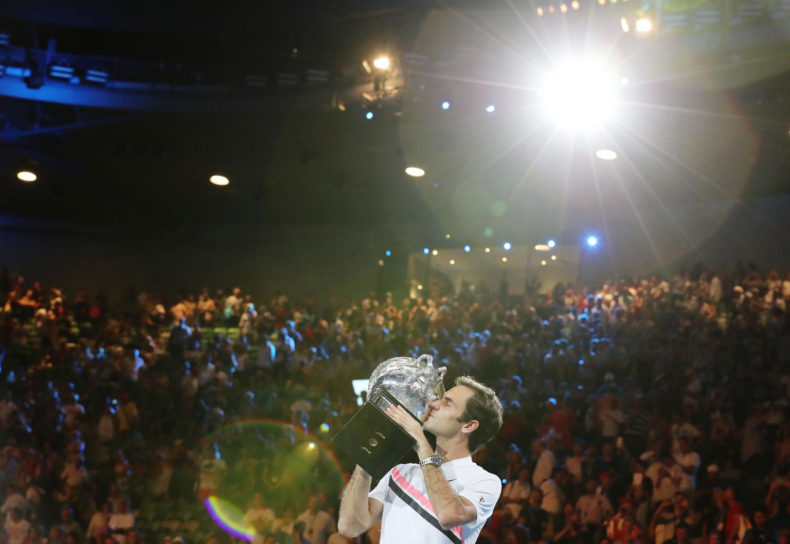 Karjääri viimase slämmiturniiri võitis Roger Federer 2018. aastal Austraalias.
