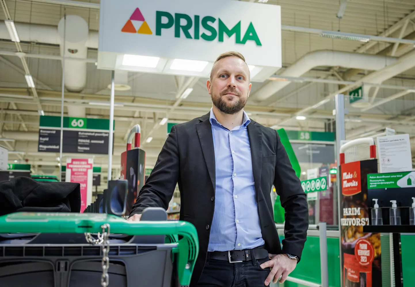 Prisma Eesti maajuht Teemu Kilpiä.