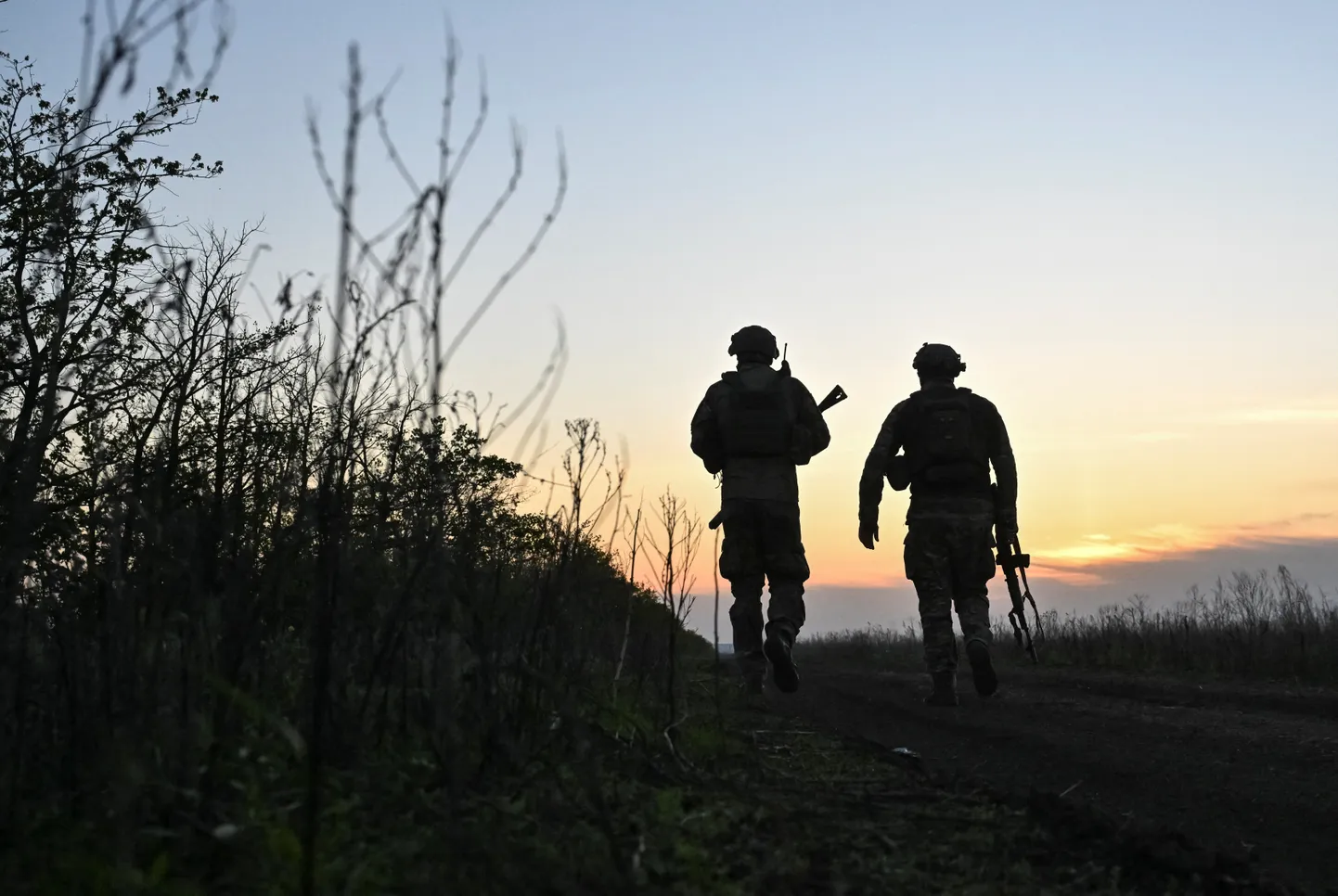 Ukraina sõdurid. Foto on illustreeriv.