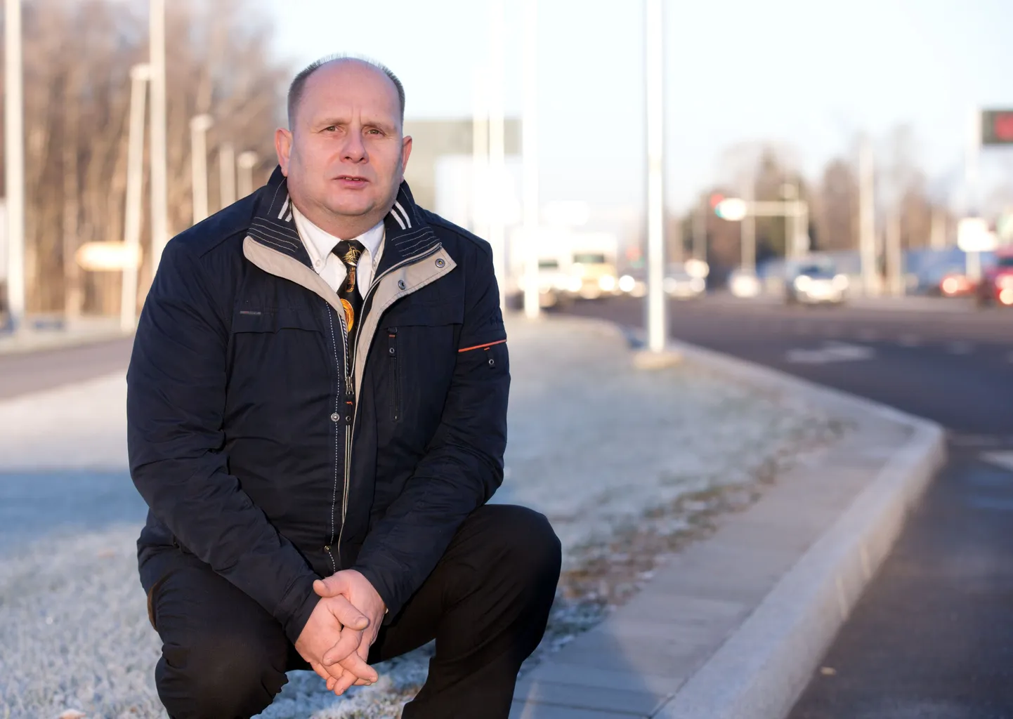 Kodanikujulguse aumärgi saanud Gunnar Tilk.
