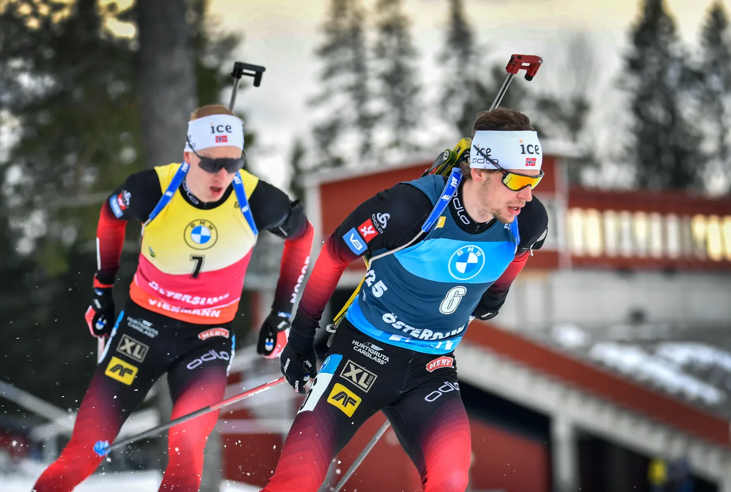 Sturla Holm Lægreid (esiplaanil) osutas Johannes Thingnes Bøle tänavu südi vastupanu.