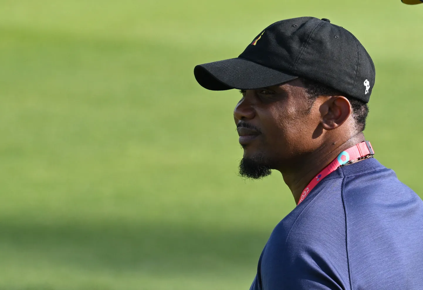 Kameruni jalgpalliliidu president Samuel Eto'o.