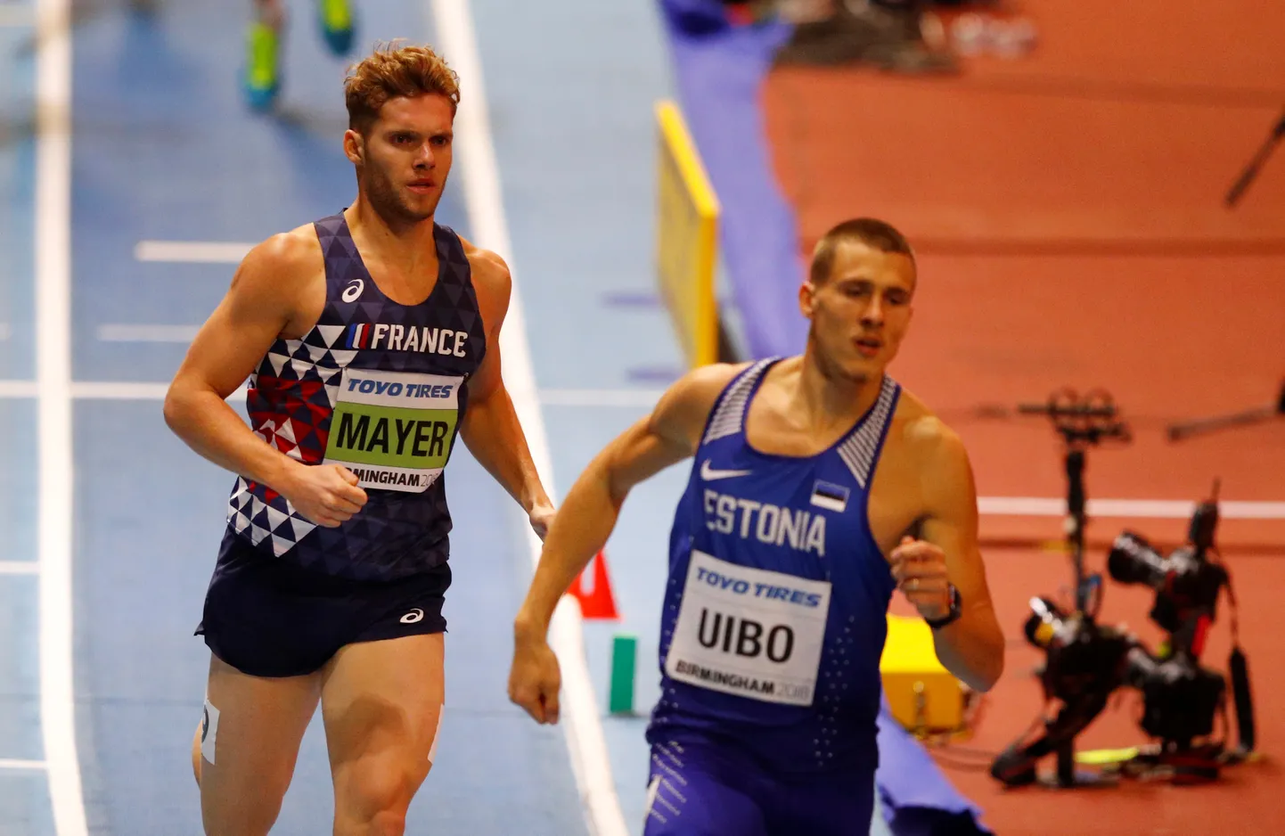Maicel Uibo ja Kevin Mayer viimast ala sooritamas.