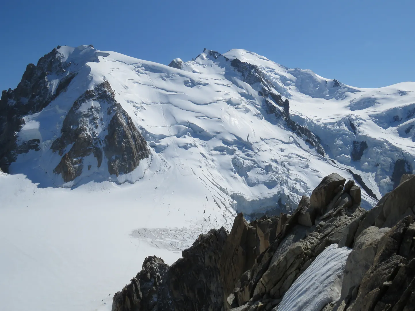Mont Blanc. Foto on illustratiivne.