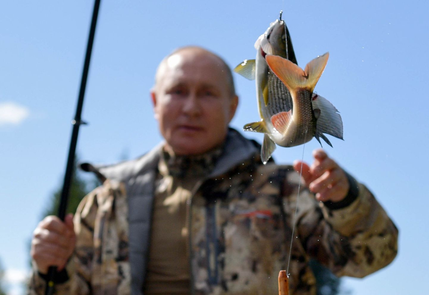 Venemaa president Vladimir Putin puhkas taas Siberis ja püüdis kala