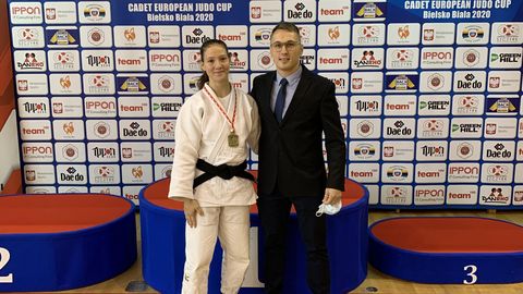 Tartlanna Anna Liisa Nurm võitis judos Euroopa karikaetapi