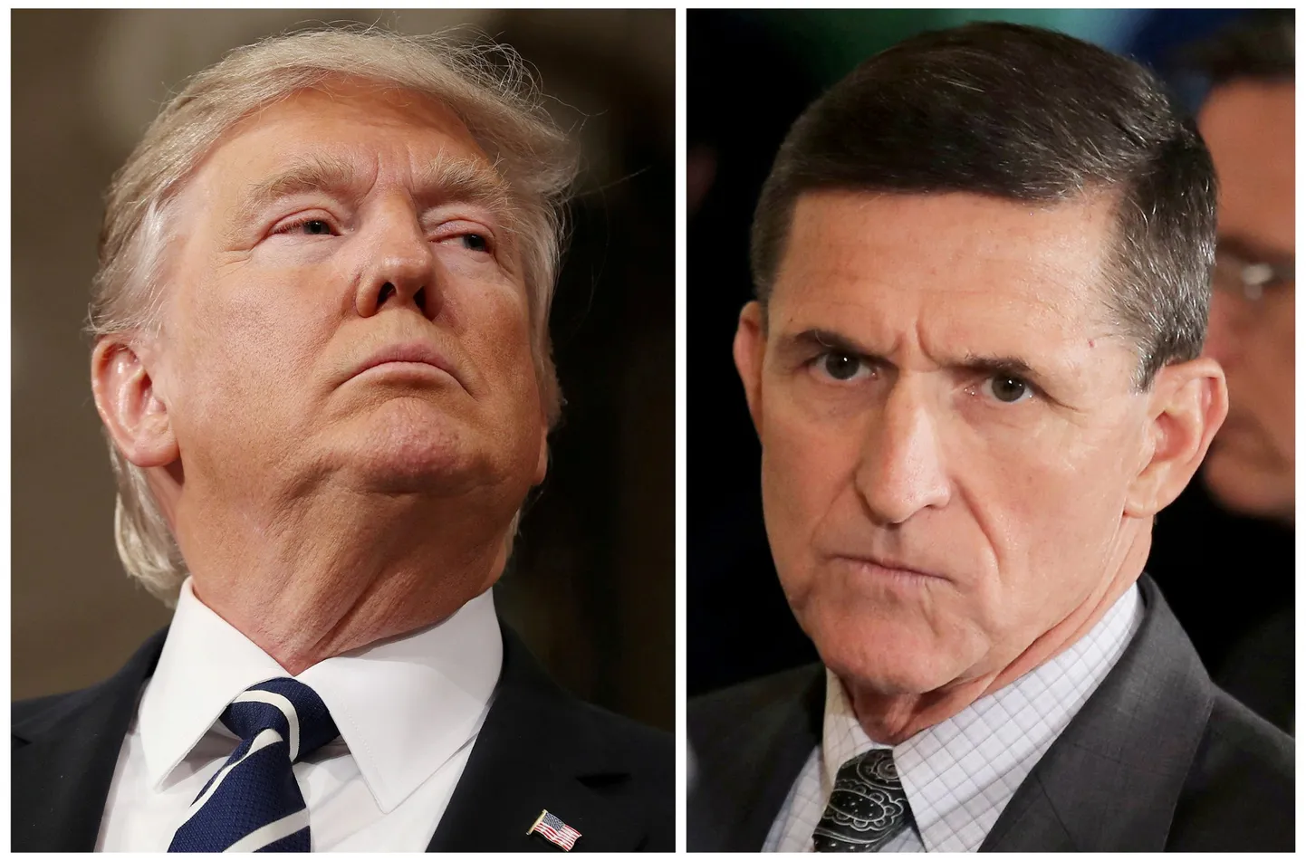 Donald Trump (vasakul) ja Michael Flynn.