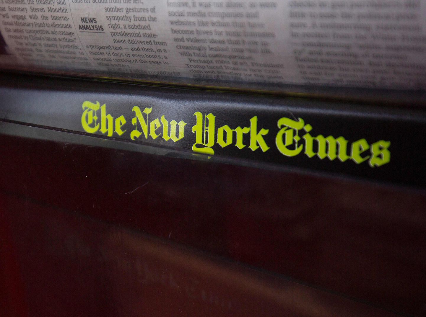 New York Timesi logo.