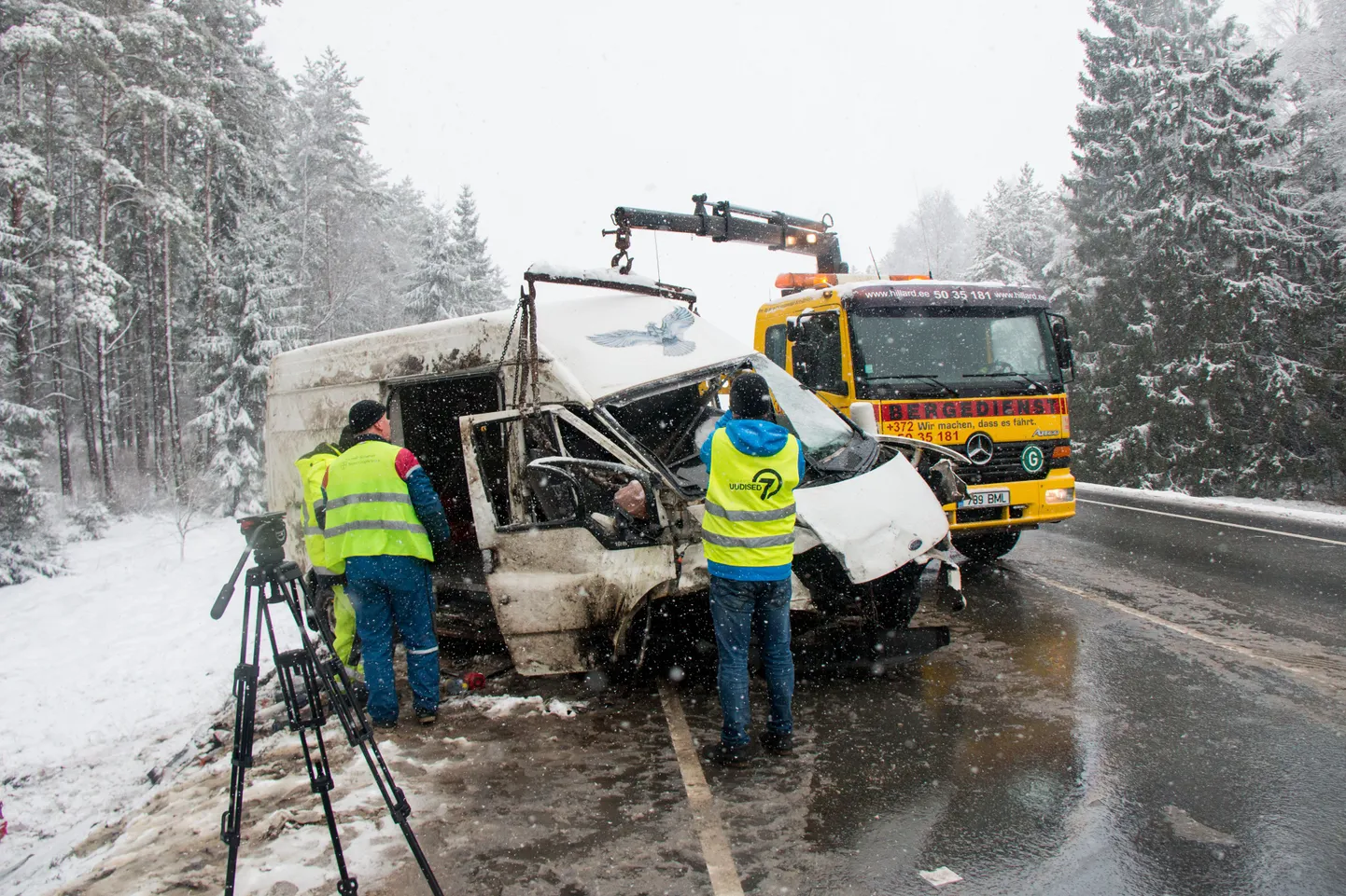 Traagiliselt lõppenud liiklusõnnetus Tirbikul.