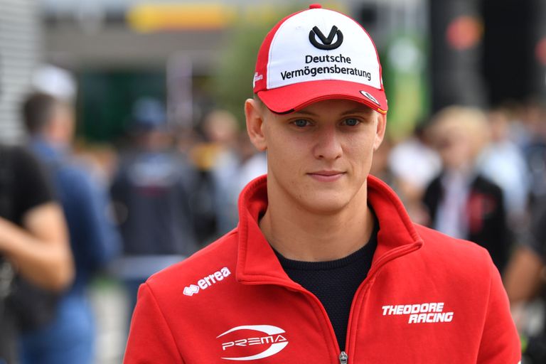 Michael Schumacheri poeg Mick Schumacher septembris 2018 Itaalias Monzas