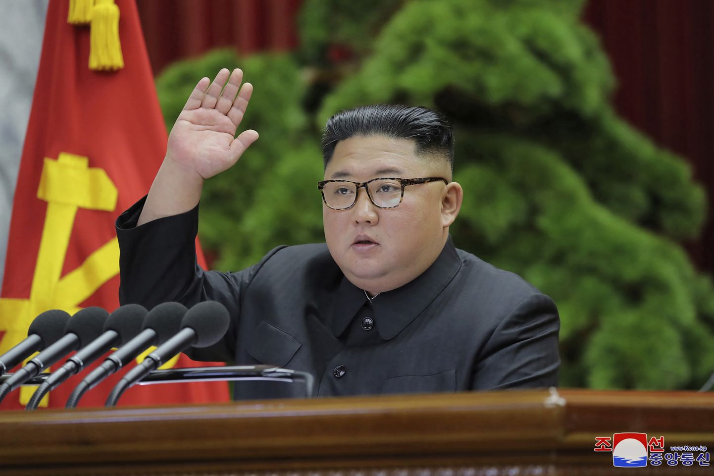 Põhja-Korea liider Kim Jong-un aastavahetuse paiku.