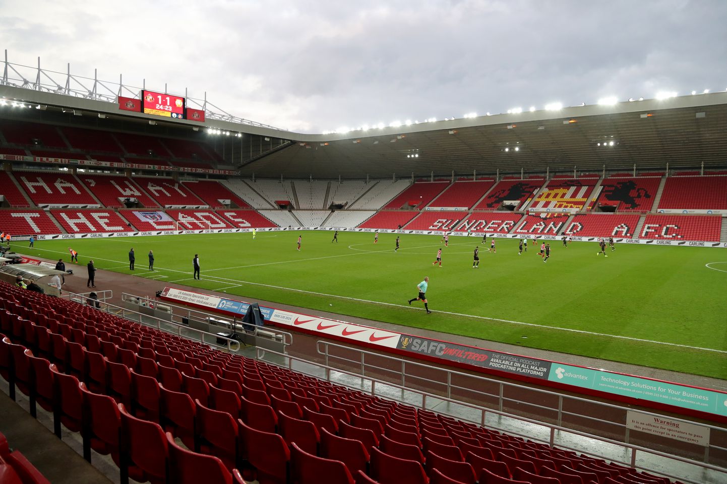 Sunderlandi kodustaadion Stadium of Light.