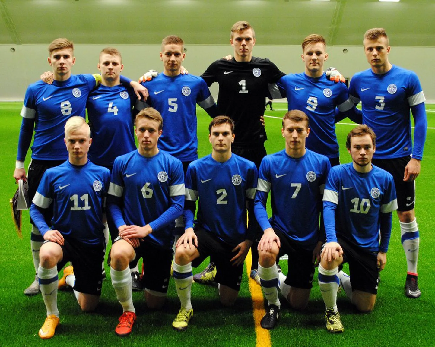 Eesti U19 jalgpallikoondis.