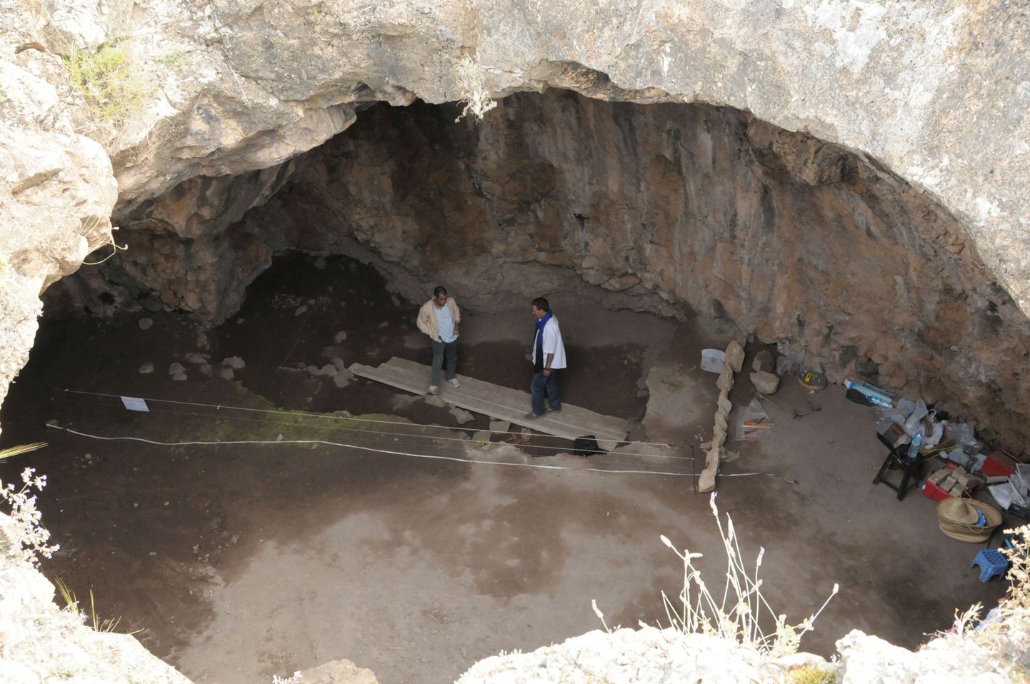 Khemissetis asuv koobas, millest skelett leiti