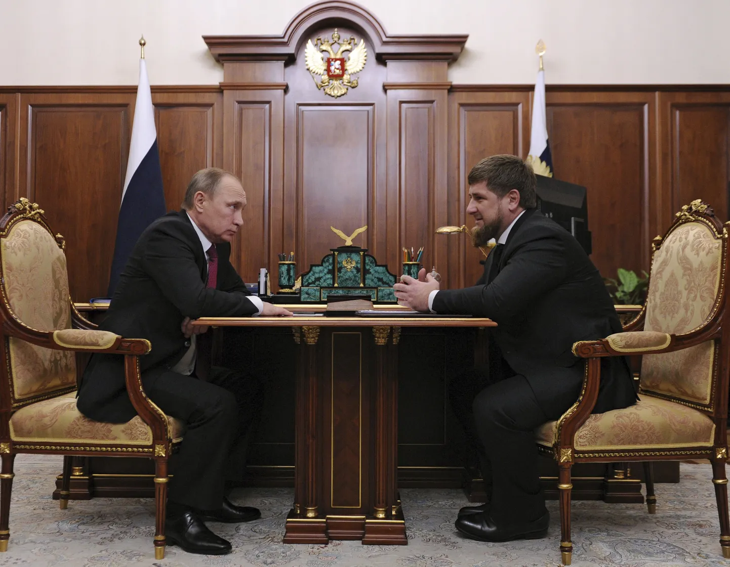 Vladimir Putin ja Ramzan Kadõrov