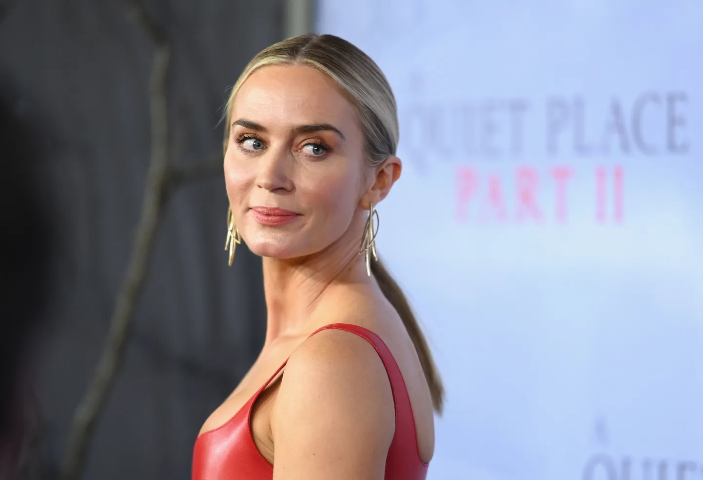 Briti-USA näitlejanna Emily Blunt 8. märtsil 2020 New Yorgis Lincoln Centeris Rose Theatre'is «A Quiet Place Part II» («Kena vaikne kohake II») maailmaesilinastusel