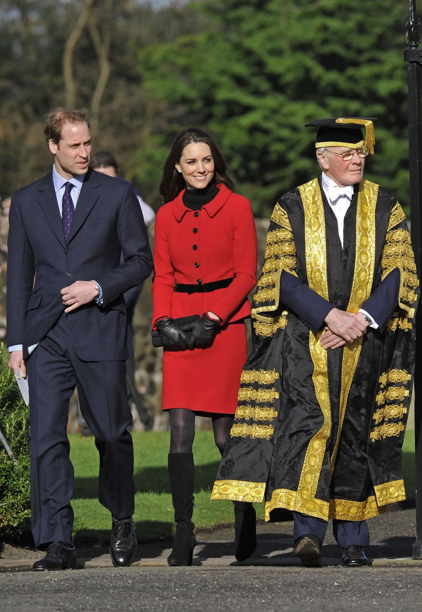 Prints William ja Kate Middleton külaskäigul oma endises ülikoolis