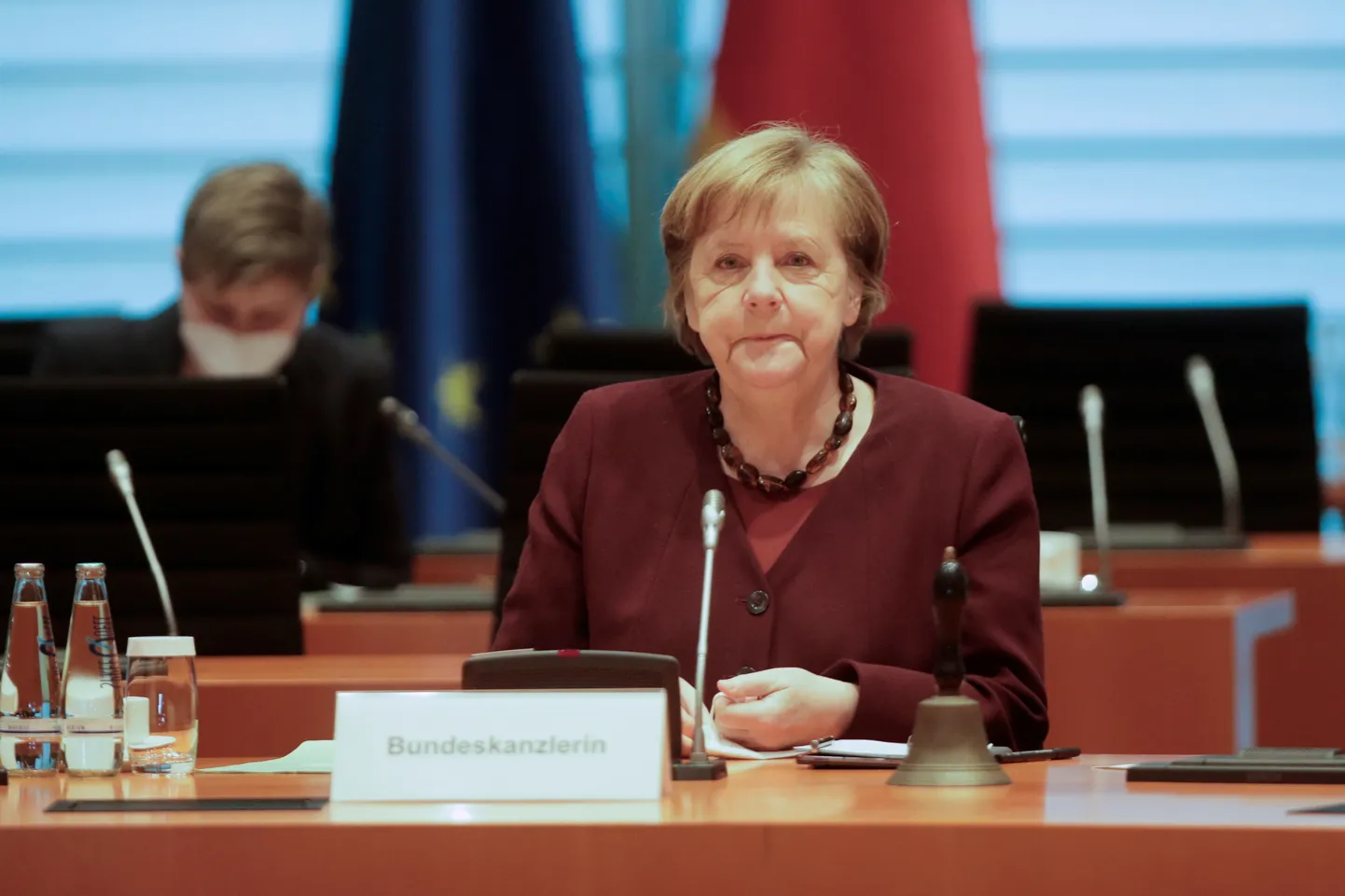 Vācijas kanclere Angela Merkele.
