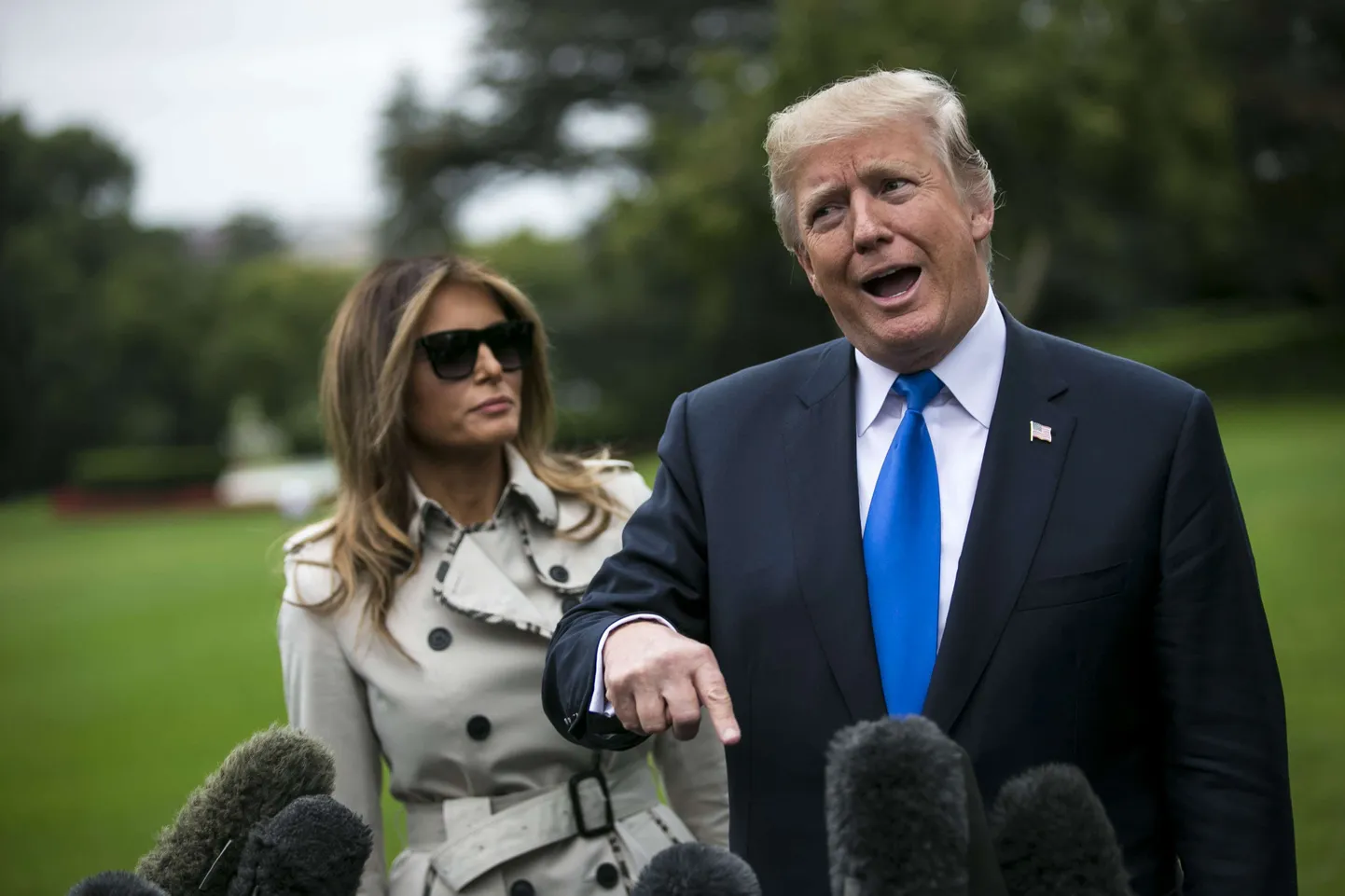 Donald J. Trump ja Melania Trump