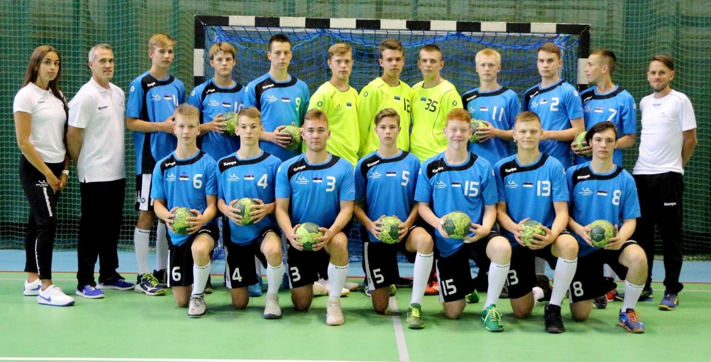 Järgmisel nädalal Rootsis Göteborgis asetleidvatel Euroopa alla 17-aastaste noormeeste lahtistel käsipallimeistrivõistlustel osaleb ka Eesti koondis.
