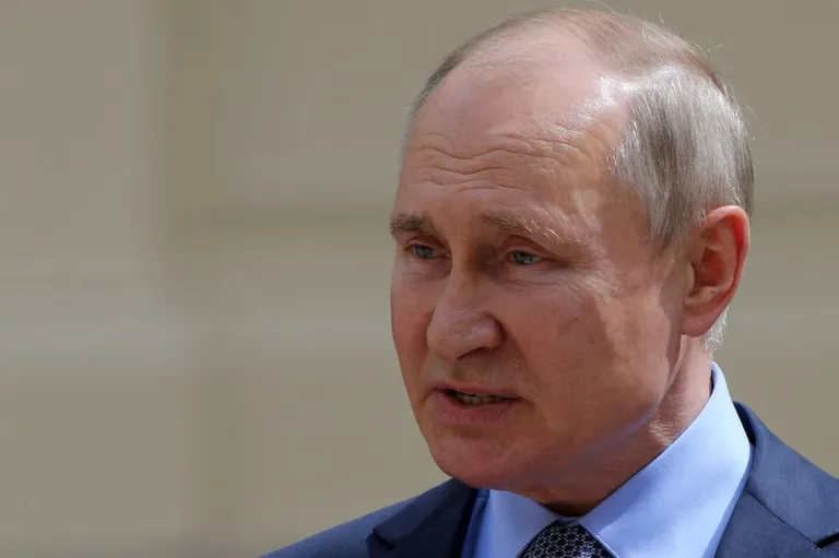 Владимир Путин в Петербурге.