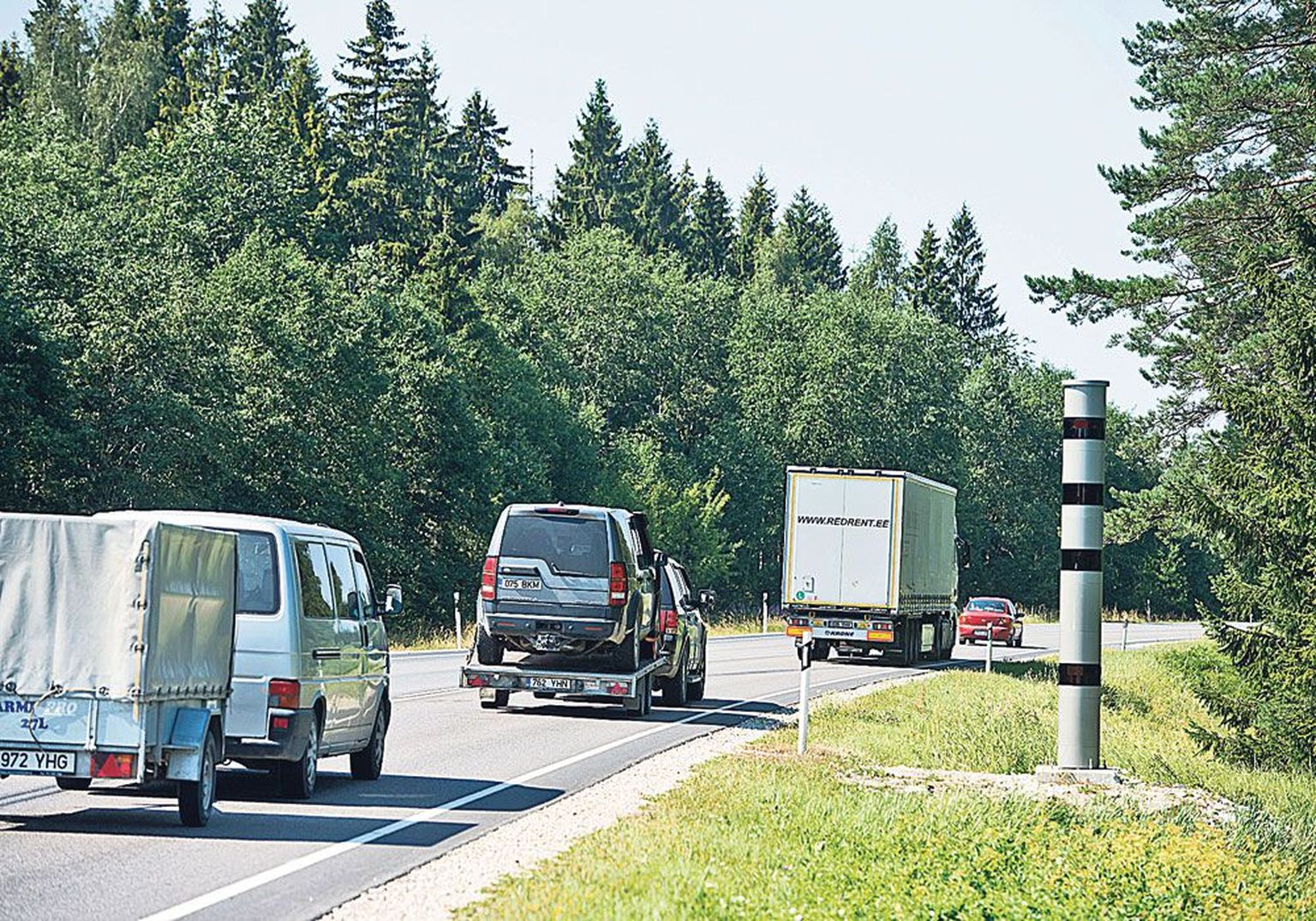 Road Administration Testing New Type Of Speed Camera