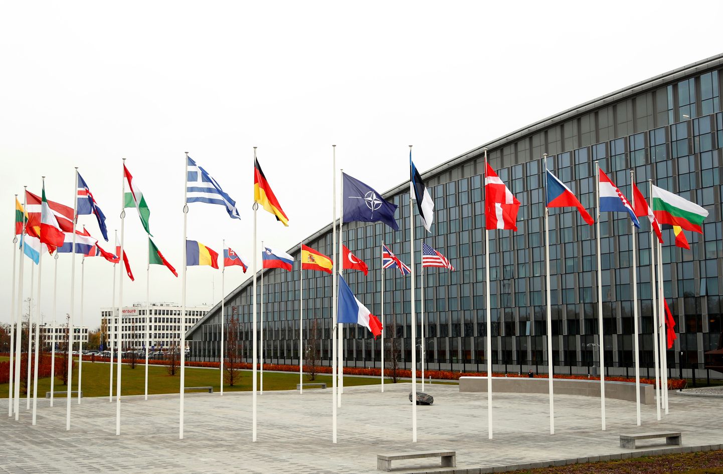 Штаб-квартира НАТО в Брюсселе.