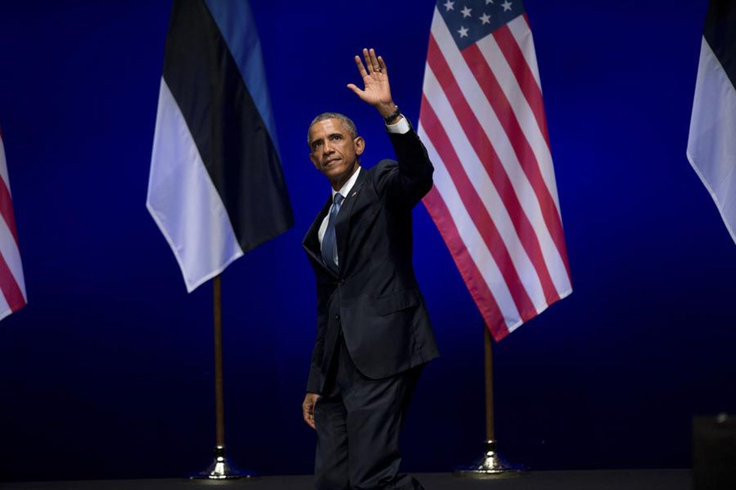 Nordea kontserdimajas peetud kõnes lubas Barack Obama, et USA seisab vähimagi kõhkluseta Eesti iseseisvuse ja vabaduse eest, ning teenis mitmel korral publiku aplausi.