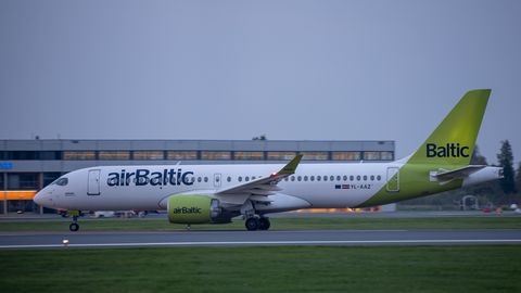 USA kohus kiitis heaks laenu esimese makse Air Balticule