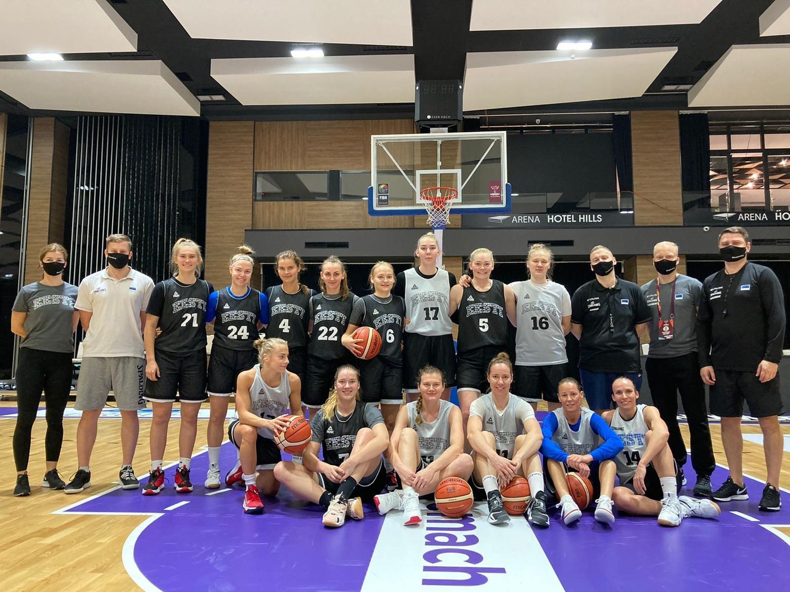 Eesti naiste korvpallikoondis mängis EM-valiksarja C-alagrupis eile Bosnia ja Hertsegoviinaga ning homme kohtub Šveitsiga.