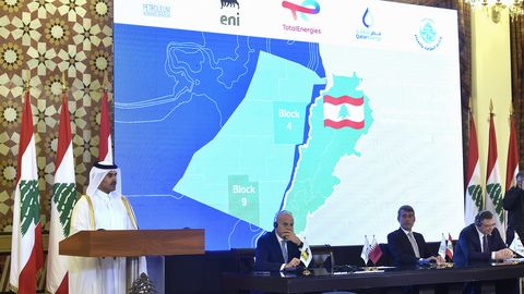 Katar liitus Liibanoni rannikuvete gaasimaardla uuringutega