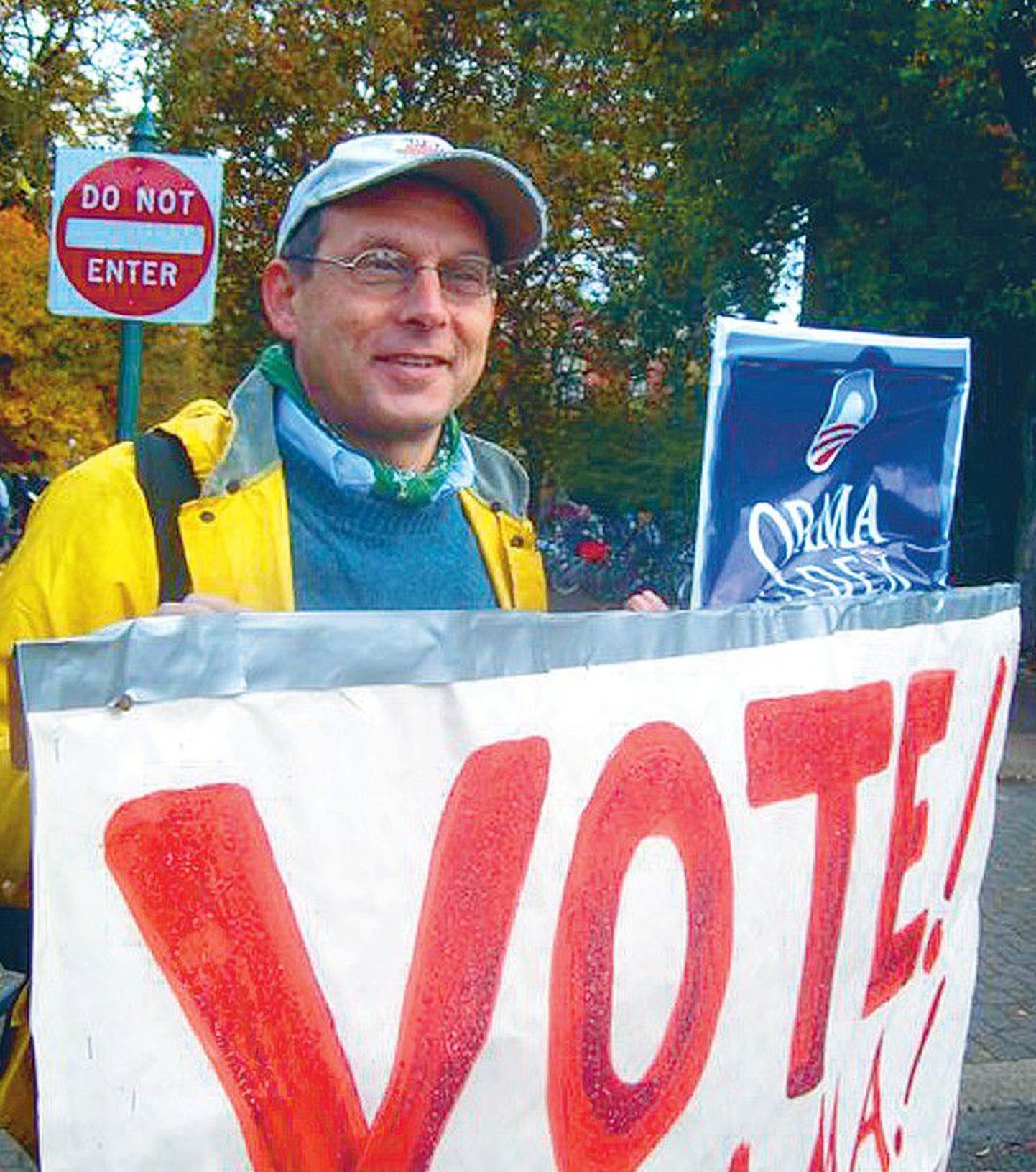 Randy Prince andis hoolimata Barack Obama kampaania aktiivsest toetamisest hääle Ralph Naderile, sest oli veendunud, et Obama võidab Oregonis niigi.