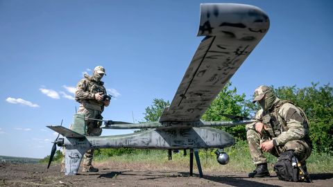 Ukraina rūpnieciskos apjomos ražos dronus Vācijā
