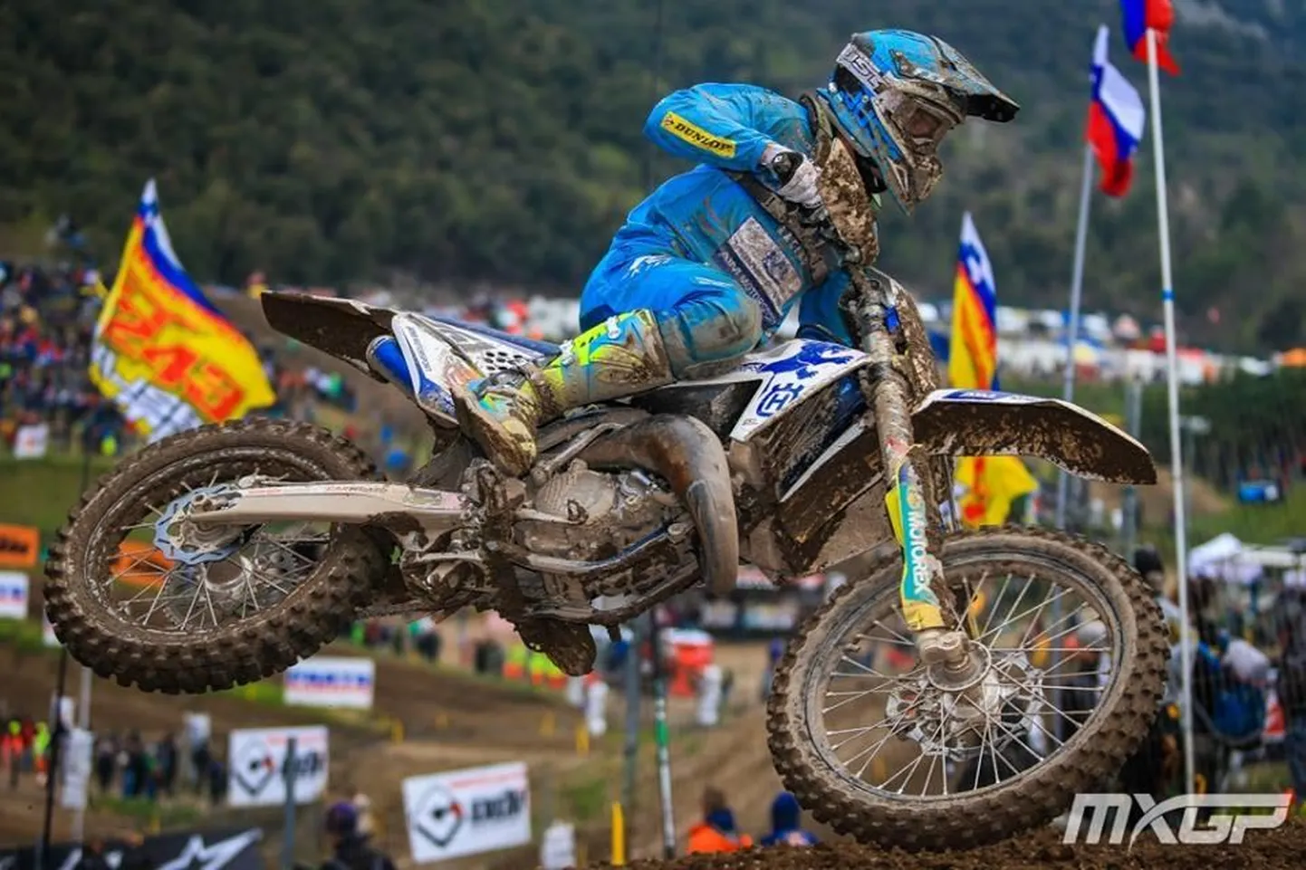 Pärnu motoklubi tulevikulootus Jörgen-Matthias Talviku maitses Karksi-Nuia rajal MX2-klassis võidurõõmu.