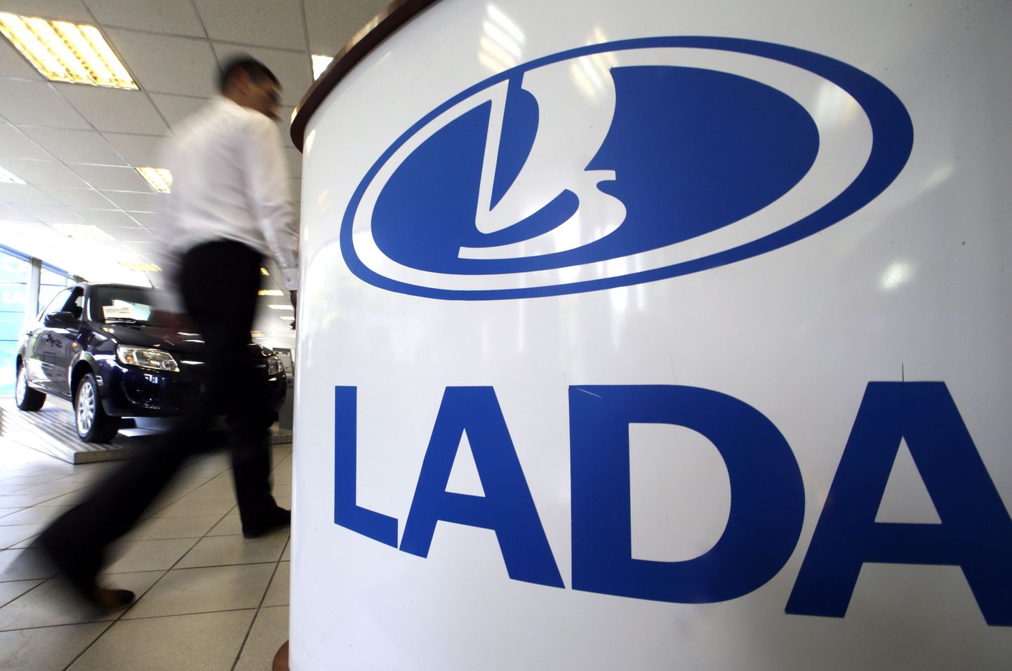 Vene autotootja Lada logo.