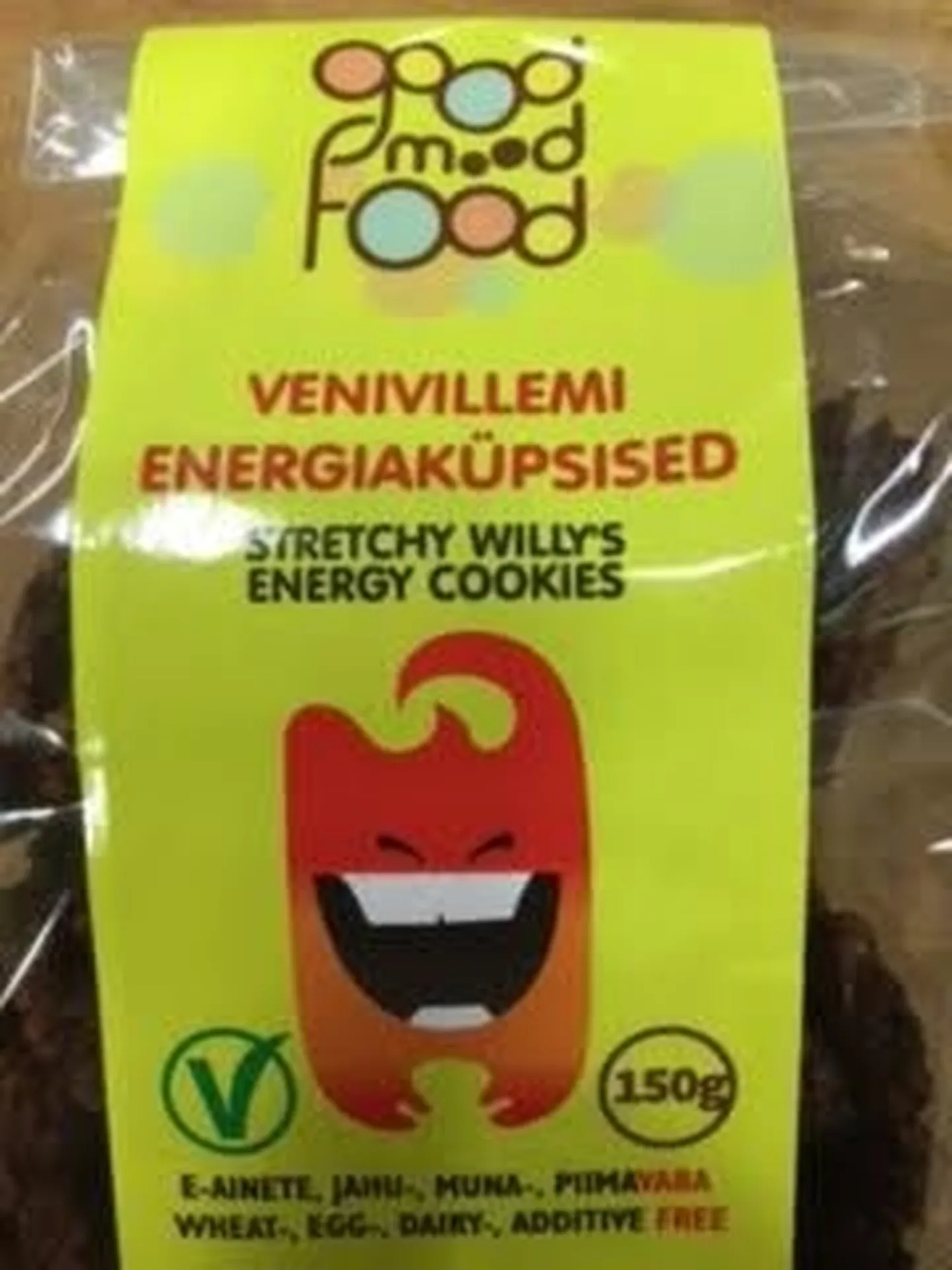 Kui Venivillem mõelda Venivaks Villemiks, pakutakse inglise keeles "veniva noku energiaküpsiseid".